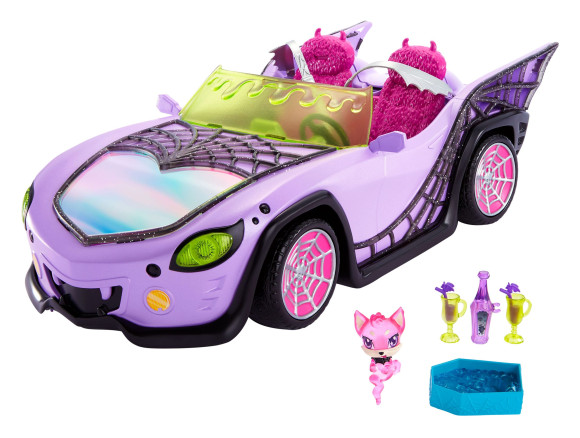 Monster High Fahrzeug Ghoul Mobile