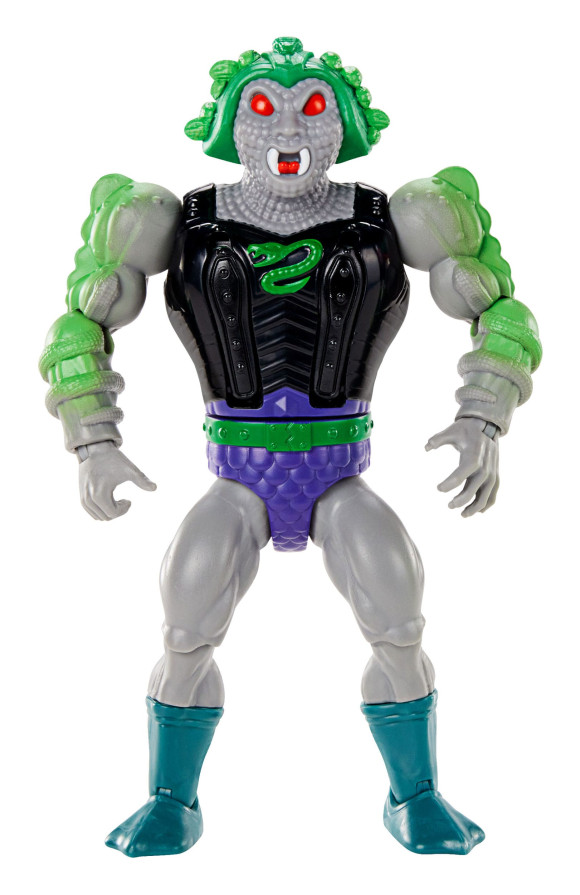Masters of the Universe Origins Deluxe Actionfigur Snake Face 14 cm