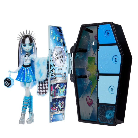 Monster High Skulltimate Secrets: Fearidescent Puppe Frankie Stein 25 cm