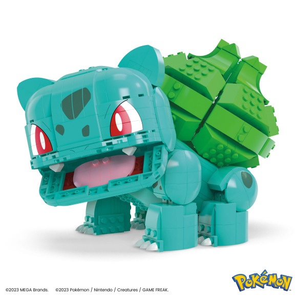 Pokémon Mega Construx Bauset Jumbo Bisasam 17 cm