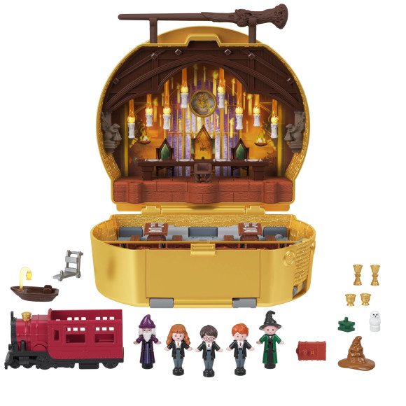 Harry Potter Polly Pocket Schatulle mit Minifiguren