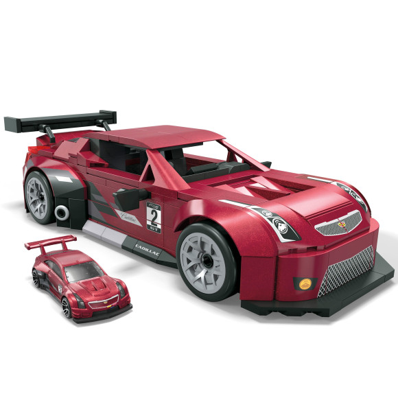 Hot Wheels MEGA Bauset 1/24 Cadillac ATS-V R 20 cm