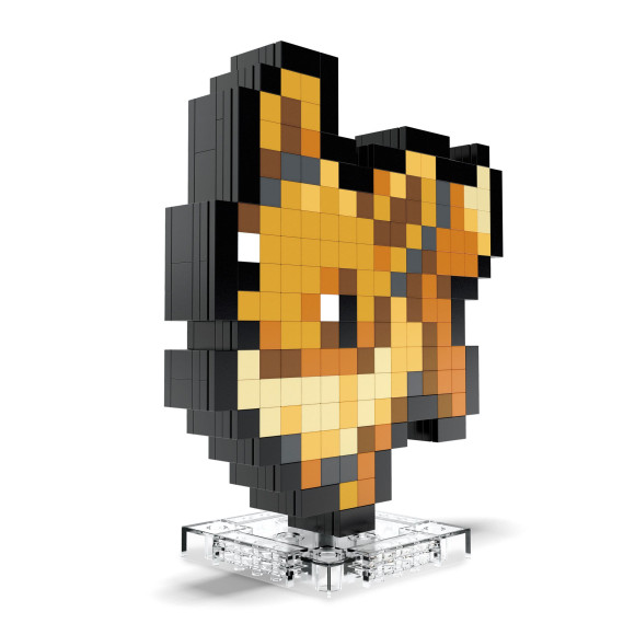 Pokémon MEGA Bauset Evoli Pixel Art