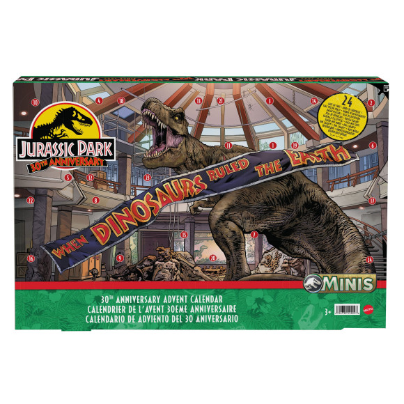 Jurassic Park Minis Figuren Adventskalender 30. Jubiläum