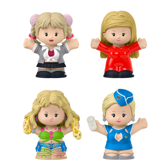 Britney Spears Little People Collector Minifiguren 4er-Pack 7 cm
