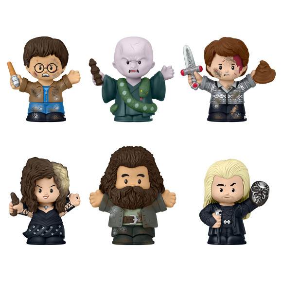 Harry Potter and the Deathly Hallows Little People Collector Minifiguren 6er-Pack 7 cm