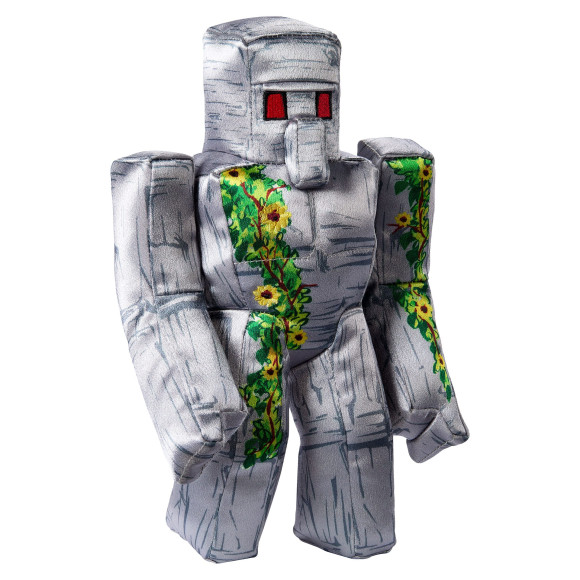 Ein Minecraft Film Plüschfigur Eisengolem 20 cm