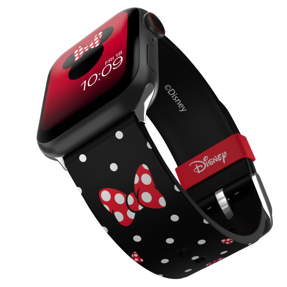 Disney Smartwatch-Armband Minnie Mouse Polka Noir