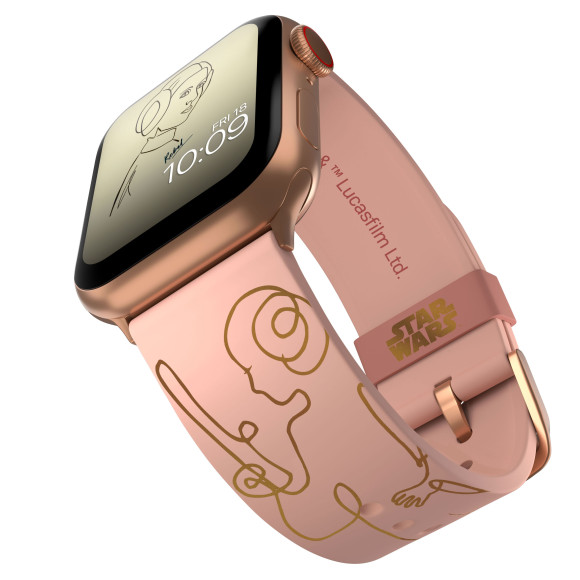 Star Wars Smartwatch-Armband Leia Organa Rose Gold