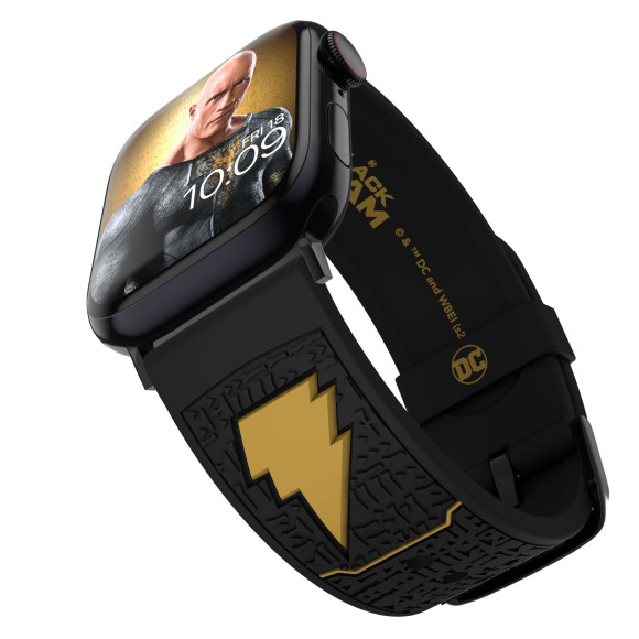 DC 3D Smartwatch-Armband Black Adam Logo