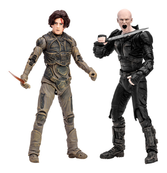 Dune: Teil 2 Actionfiguren 2er-Pack Paul Atreides & Feyd-Rautha Harkonnen 18 cm