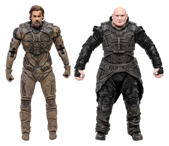 Dune: Teil 2 Actionfiguren 2er-Pack Gurney Halleck & Rabban 18 cm