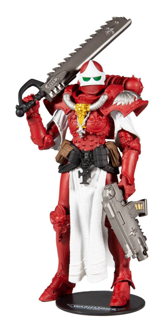 Warhammer 40k Actionfigur Adepta Sororitas Battle Sister (Order of The Bloody Rose) 18 cm