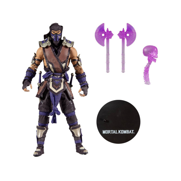 Mortal Kombat Sub Zero Actionfigur Winter Purple Variant 18 cm