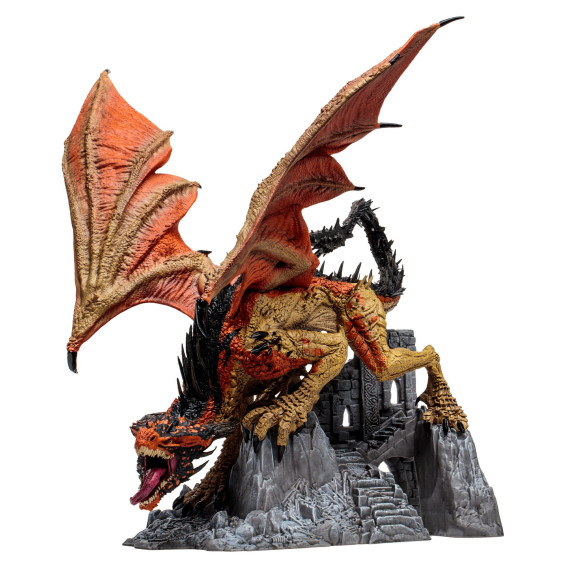 McFarlanes Dragons Serie 8 Statue Tora Berserker Clan (Gold Label) 28 cm