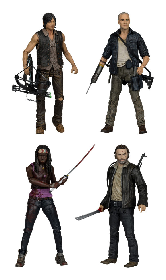 The Walking Dead Actionfiguren 13 cm Wave 1 Sortiment (6)