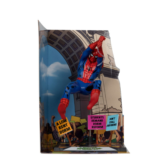 Marvel Collection PVC Statue 1/10 Spider-Man & Scene Gold Label (The Amazing Spider-Man #68) 15 cm