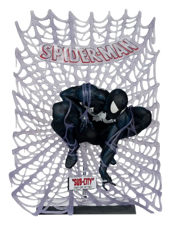 Marvel Collection PVC Statue 1/6 Spider-Man (Spider-Man #1)(Black Suit)(Chase) 15 cm