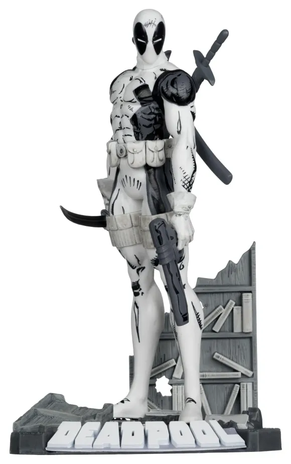 Marvel Collection PVC Statue 1/10 Deadpool (The New Mutants #98) (Line Art) (Gold Label) 17 cm