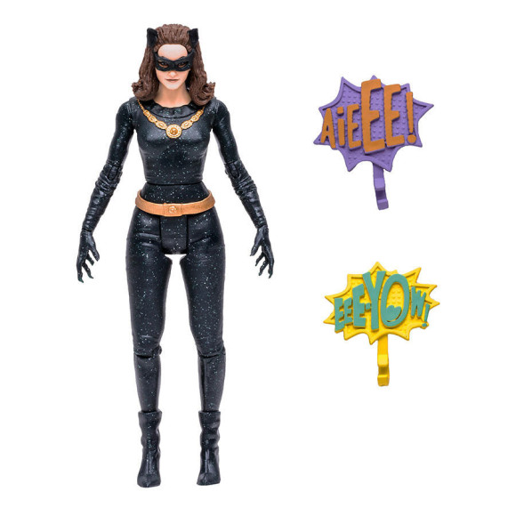 DC Retro Actionfigur Batman 66 Catwoman Season 1 (SDCC) (Gold Label) 15 cm