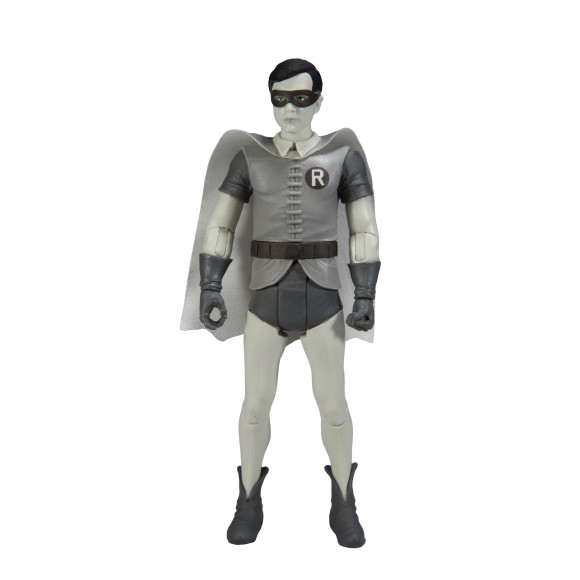 DC Retro Actionfigur Batman 66 Robin (Black & White TV Variant) 15 cm