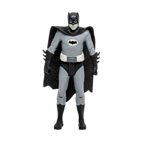 DC Retro Actionfigur Batman 66 Batman (Black & White TV Variant) 15 cm