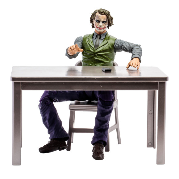 DC Multiverse Actionfigur The Joker (Jail Cell Variant) (The Dark Knight) (Gold Label) 18 cm