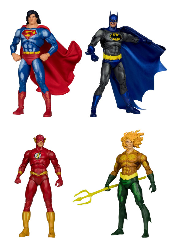DC Multiverse Build-A Actionfiguren 18 cm Wave 14: Justice League Task Force (BAF: Darkseid) Sortiment (6)