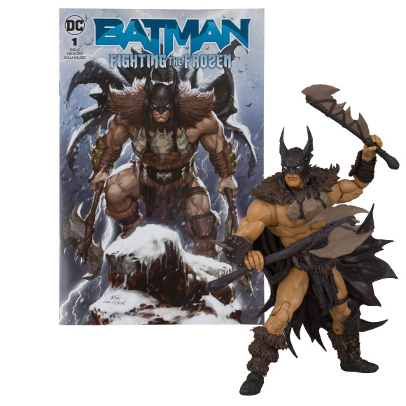DC Direct Page Punchers Actionfigur & Comic Batman (Batman: Fighting The Frozen Comic) 18 cm