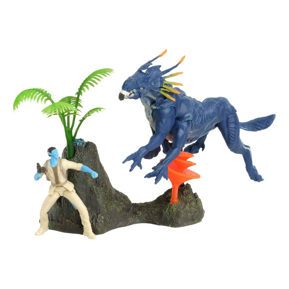 Avatar - Aufbruch nach Pandora Jake vs Thanator Deluxe Medium Actionfiguren
