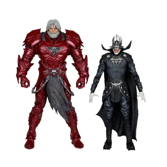 DC Multiverse McFarlane Collector Edition Actionfiguren 2er-Pack #04 Batman who laughs (Knight Armor) & Merciless (Dark Multiverse)  18 cm
