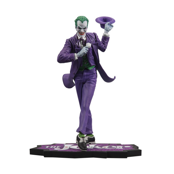 DC Direct Resin Statue 1/10 The Joker: Purple Craze - The Joker by Alex Ross 19 cm