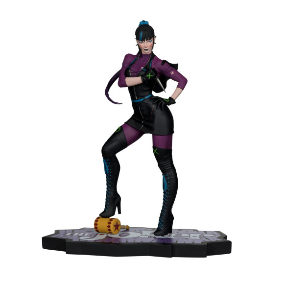 DC Direct Statue 1/10 The Joker Purple Craze: Punchline by Stanley "Artgerm" Lau Limited Edition 19 cm