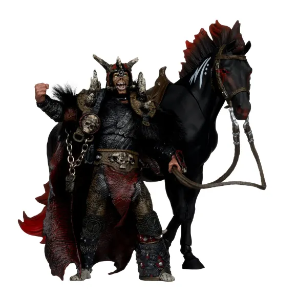 Spawn Action Figur 2er-Set Bloodaxe with Horse (Spawn: The Dark Ages) 18 cm