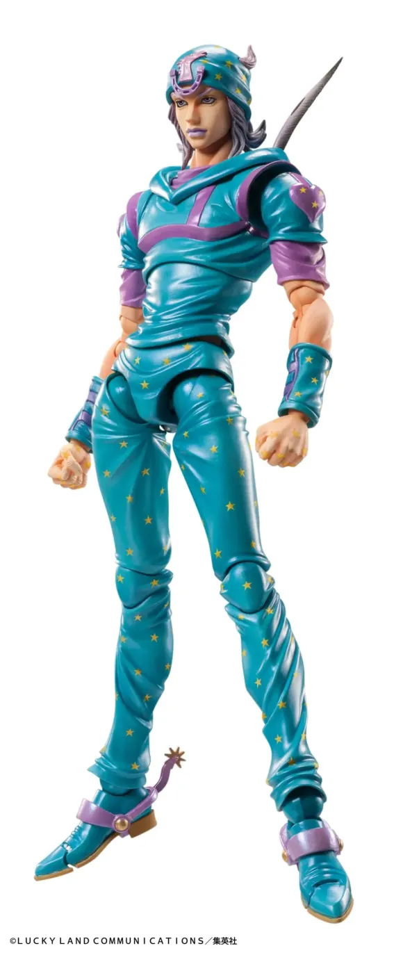 JoJo's Bizarre Adventure Part7 Steel Ball Run Super Action Actionfigur Chozokado Johnny Joestar Second 15 cm 