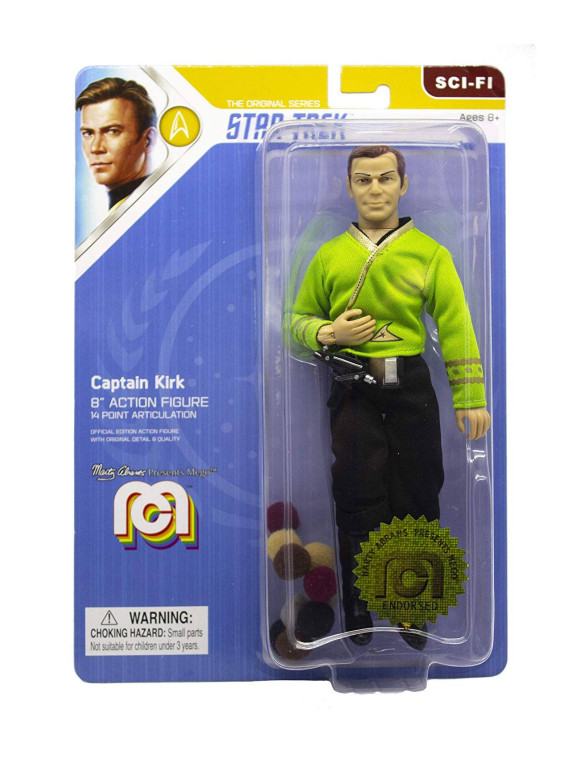 Star Trek TOS Captain Kirk Actionfigur The Trouble with Tribbles 20 cm