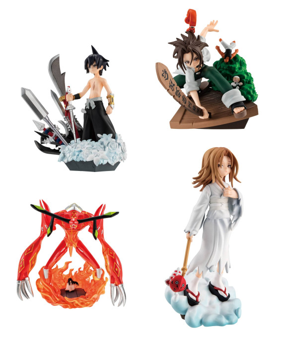 Shaman King Petitrama Series Sammelfiguren 8 cm Over Soul Sortiment (4)