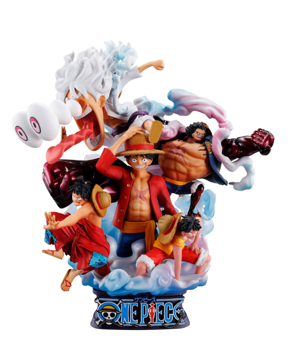 One Piece Petitrama DX PVC Mini-Statue Logbox Re Birth Luffy Special Vol. 02 15 cm