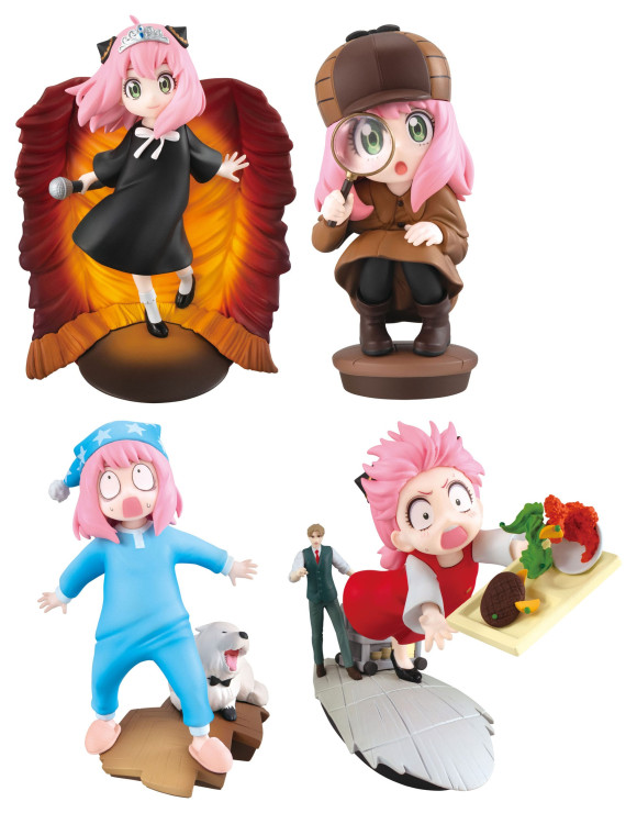 Spy x Family Petitrama PVC Mini-Statue Vol. 3 Set 8 cm