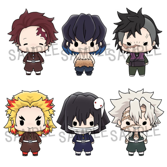 Demon Slayer: Kimetsu no Yaiba Chokorin Mascot Series Sammelfiguren 6 cm Sortiment Vol. 2 (6)