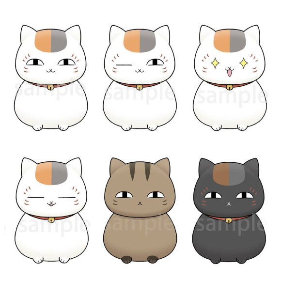 Natsume's Book of Friends Chokorin Mascot Series Sammelfiguren 6er-Pack 5 cm