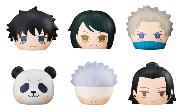 Jujutsu Kaisen Fluffy Squeeze Bread Anti-Stress-Figuren 8 cm Sortiment Movie Version (6)