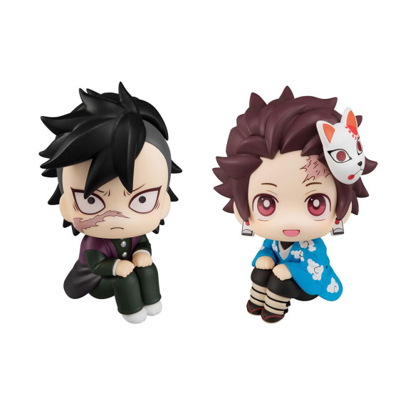 Demon Slayer Kimetsu no Yaiba Look Up PVC Statuen Genya & Tanjiro Final Selection LTD Ver. 11 cm