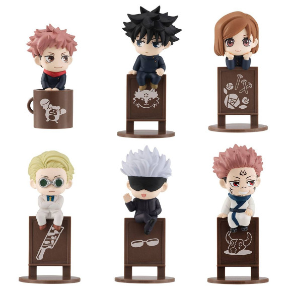 Jujutsu Kaisen Ochatomo Series Sammelfiguren 4 cm Sortiment (6)