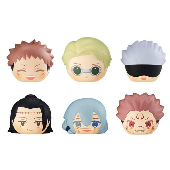Jujutsu Kaisen Fluffy Squeeze Bread Anti-Stress-Figuren 8 cm Sortiment Vol. 2 (6)