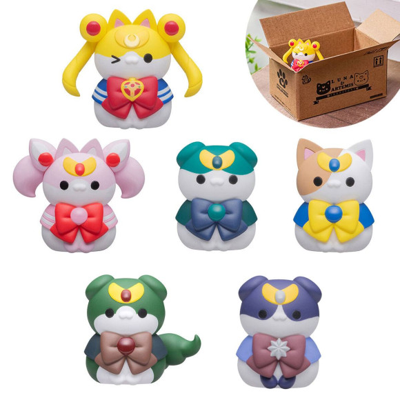 Sailor Moon Mega Cat Project Sammelfiguren Sailor Mewn Vol. 2 Special Set 3 cm