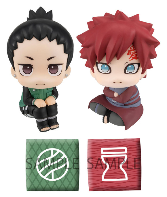 Naruto Shippuden Look Up PVC Statuen Nara Shikamaru&Gaara set 11 cm