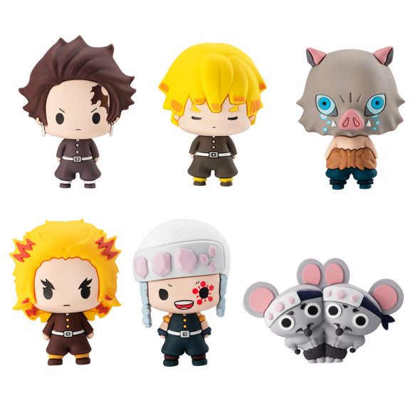 Demon slayer: Kimetsu no Yaiba Chokorin Mascot Series Sammelfiguren 6er-Pack Vol. 4 5 cm