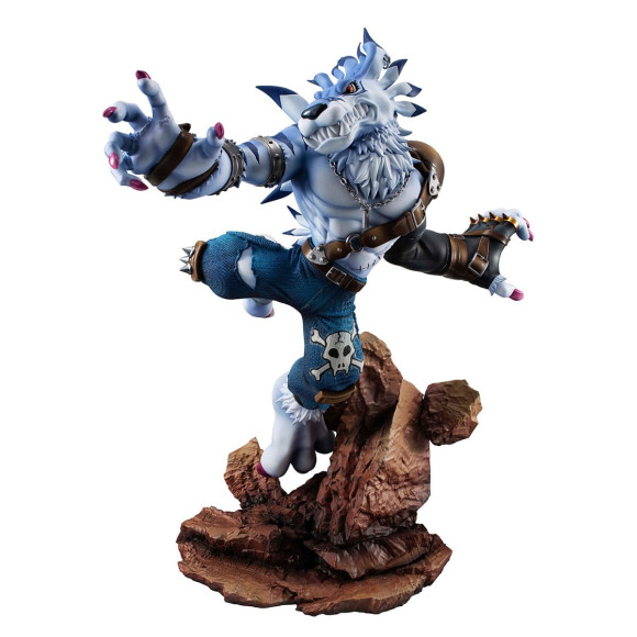 Digimon Adventure G.E.M. Serie PVC Statue Were Garurumon 25 cm