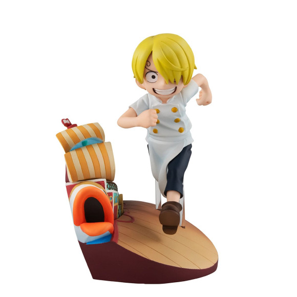 One Piece G.E.M. Serie PVC Statue Sanji Run! Run! Run! 11 cm